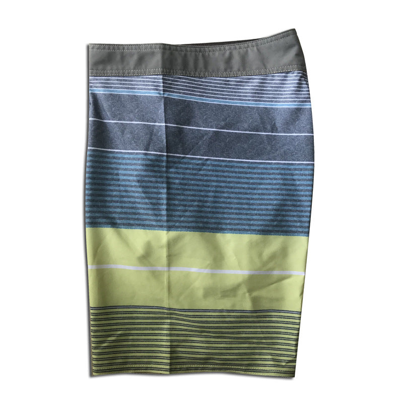 Herren Badeshorts Wasserdicht Verstellbar Sportlich