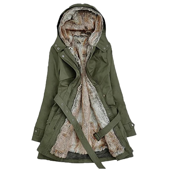 Wintermantel Damen Elegant Warm Isoliert