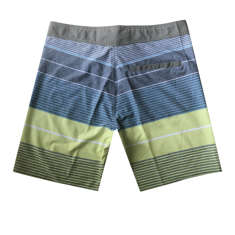 Herren Badeshorts Wasserdicht Verstellbar Sportlich