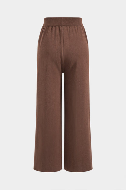 Elegantes Strickset Damen Cape Hose