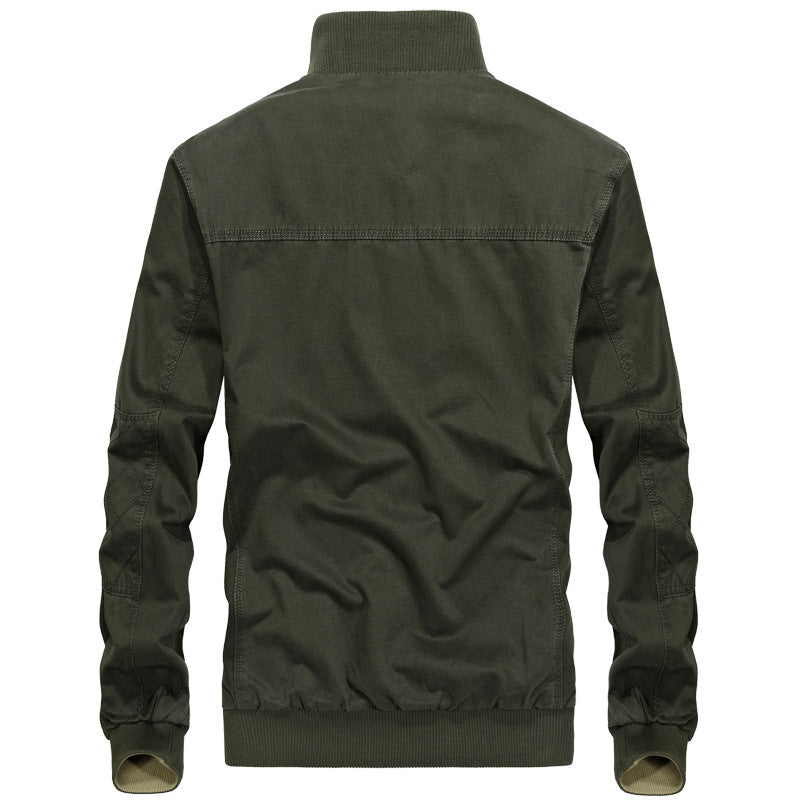 Herren Outdoor-Jacke Lässig Elastisch Wasserabweisend