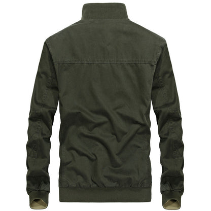 Herren Outdoor-Jacke Lässig Elastisch Wasserabweisend