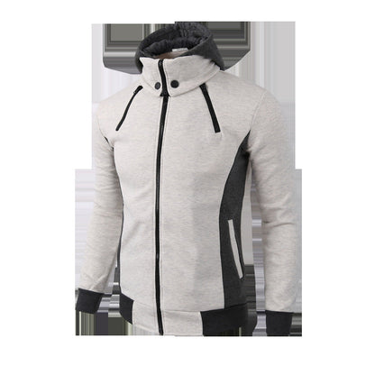 Herren Sportjacke Abnehmbare Kapuze Praktische Taschen