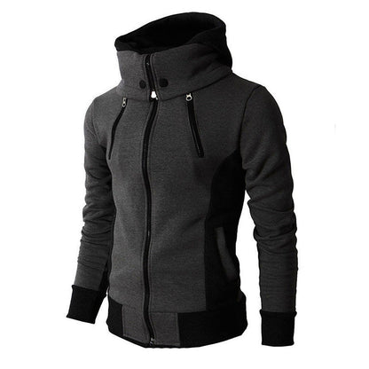 Herren Sportjacke Abnehmbare Kapuze Praktische Taschen
