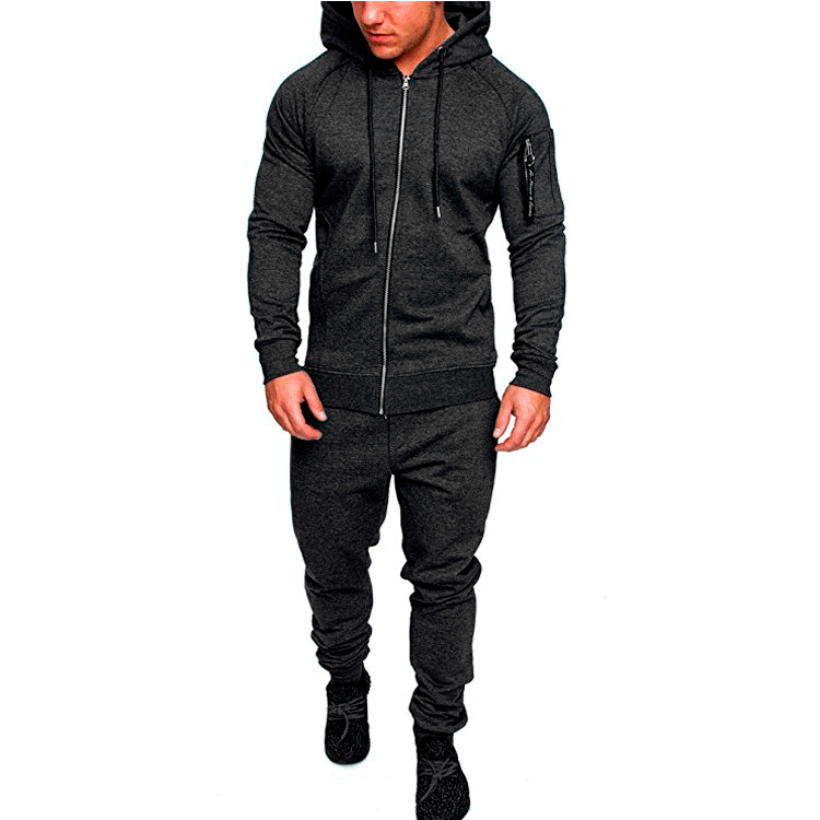 Herren Trainingsanzug Camouflage Sportlich Modern - BerlinGlamour
