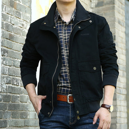 Herren Jacke Mit vielen Taschen Outdoor Stil