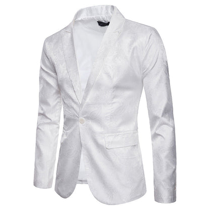 Herren Blazer Slim Fit Elegant mit Muster
