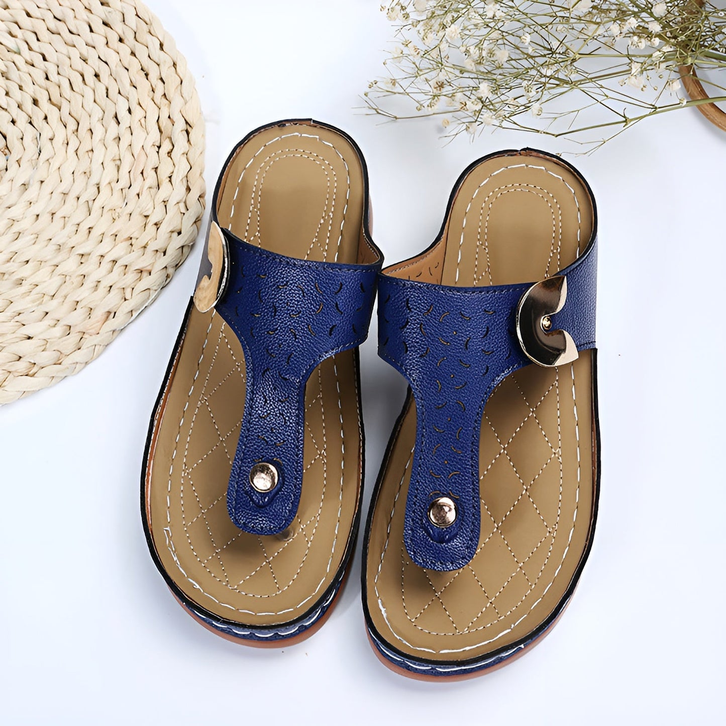 Orthopedic Support Slippers for Women – Wedge Design