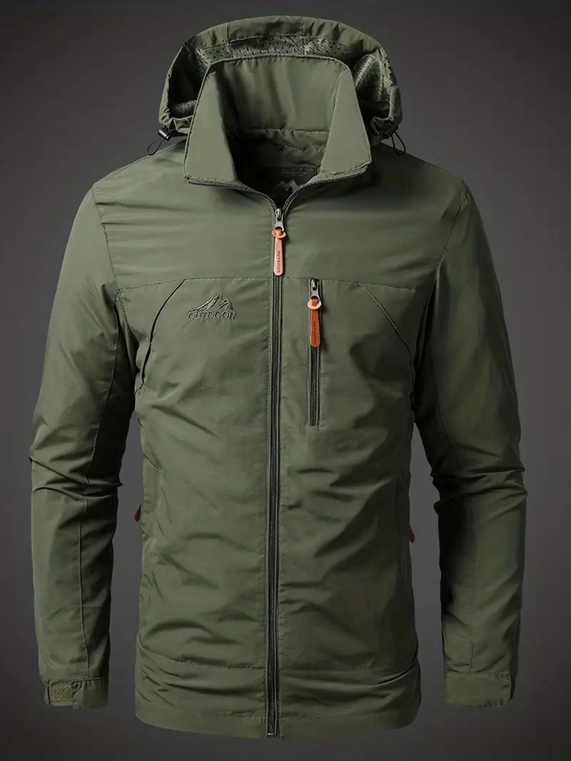 Herren Outdoor Jacke Wasser- und Winddicht Funktionell - BerlinGlamour