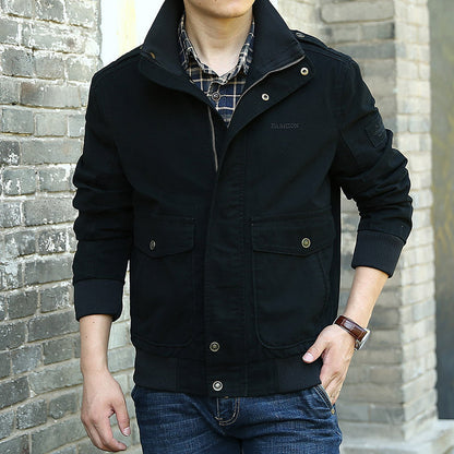 Herren Jacke Mit vielen Taschen Outdoor Stil