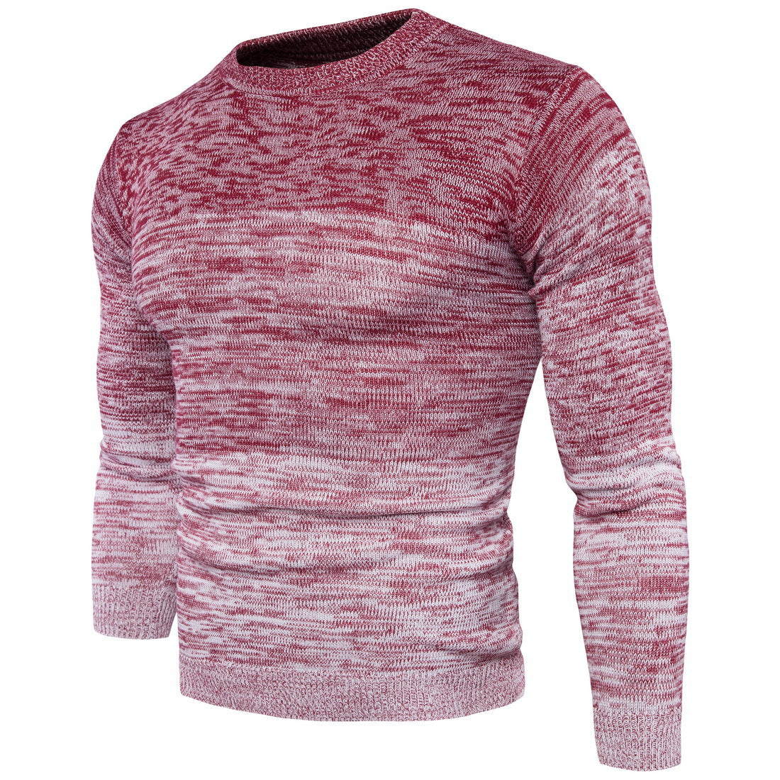 Herren Pullover Strick Modern Farbverlauf Trendy