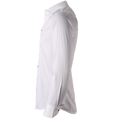 Herren Langarmhemd Elegant Atmungsaktiv Casual