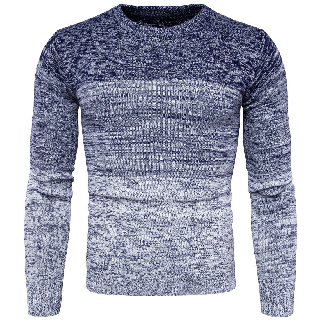 Herren Pullover Strick Modern Farbverlauf Trendy