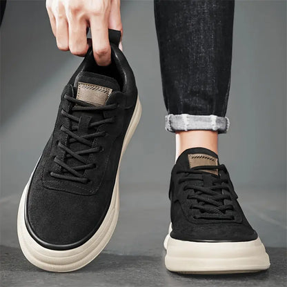 Herrenschuhe Low-Top Bequem Casual
