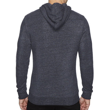 Herren Kapuzenjacke Funktionell Reißverschluss Kängurutasche Outdoor