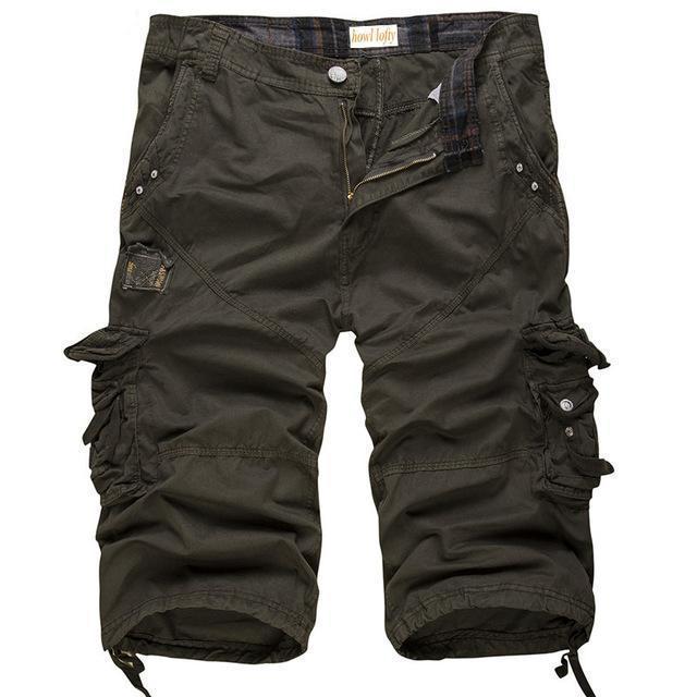 Militär Shorts Herren Cargo Bequem Größe