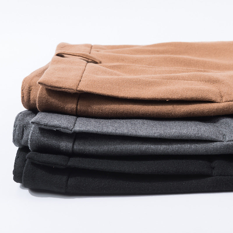 Damen Businesshose aus Stretchstoff Elegant Schwarz