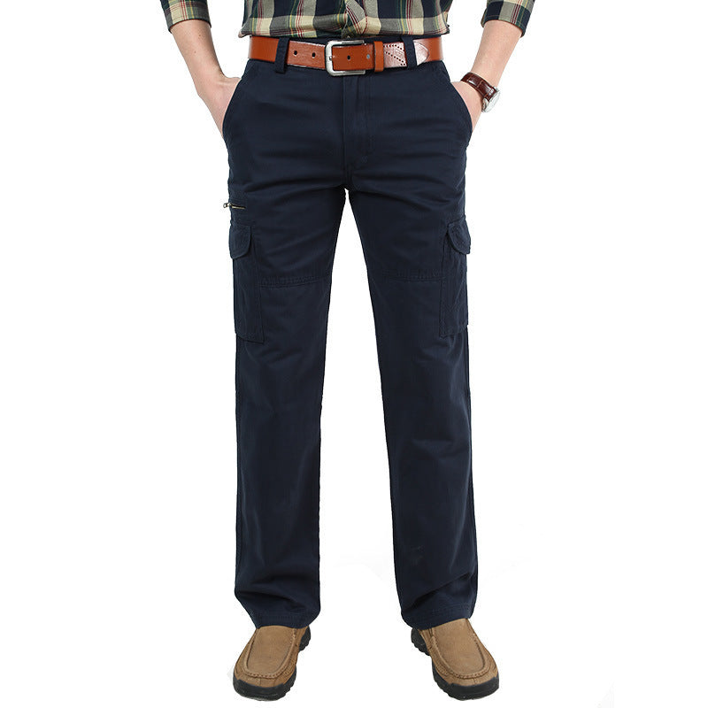 Herren Cargo-Hose Praktisch mit Viel Taschen