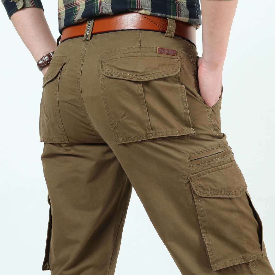 Herren Cargo-Hose Praktisch mit Viel Taschen