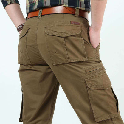 Herren Cargo-Hose Praktisch mit Viel Taschen