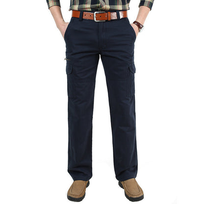 Herren Cargo-Hose Praktisch mit Viel Taschen