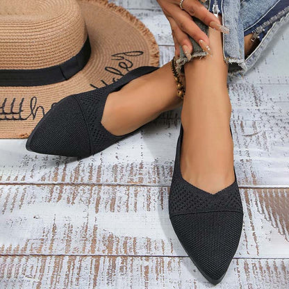 Dünnsitzende Spitzzehen-Schuhe Bequem atmungsaktiv