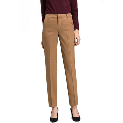 Damen Businesshose aus Stretchstoff Elegant Schwarz
