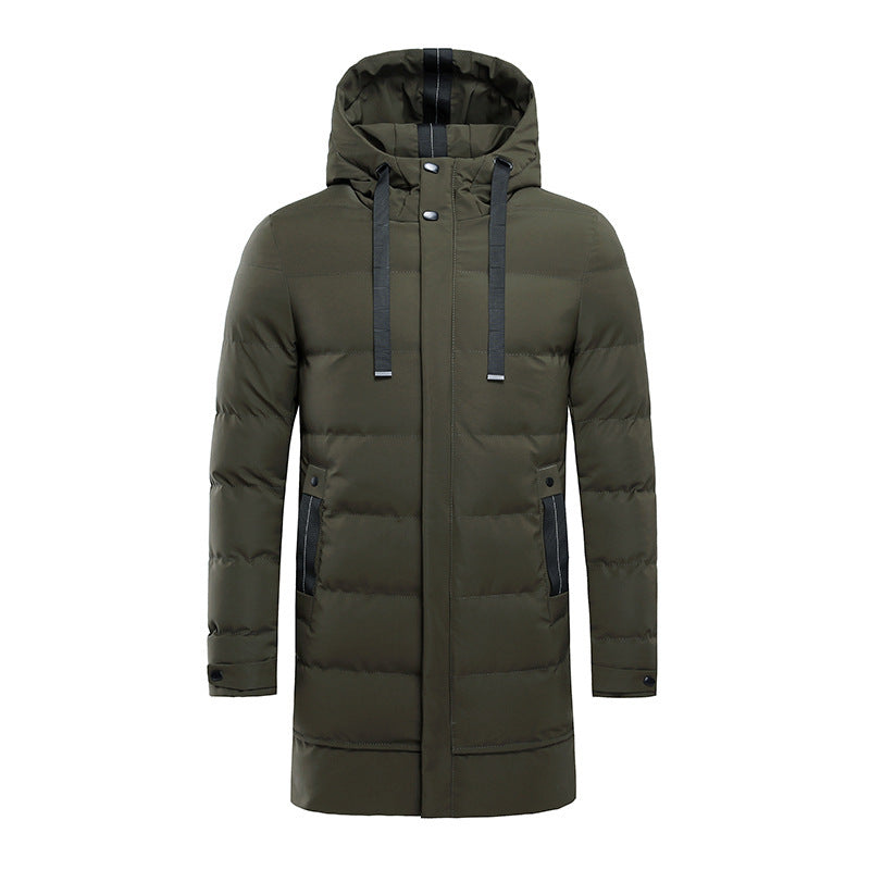 Herren Outdoor-Jacke Isoliert Wasserdicht mit Kapuze