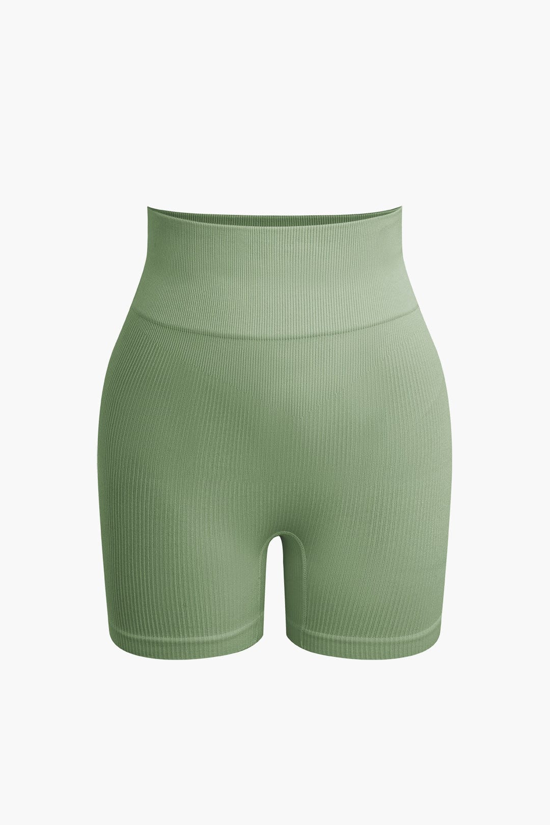 Sport-Set Damen Nahtlos Crop-Top Yoga-Shorts