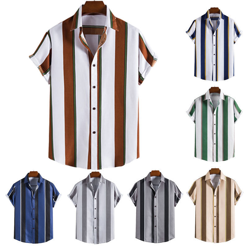 Herren Hemd Retro Style Freizeitshirt Casual - BerlinGlamour