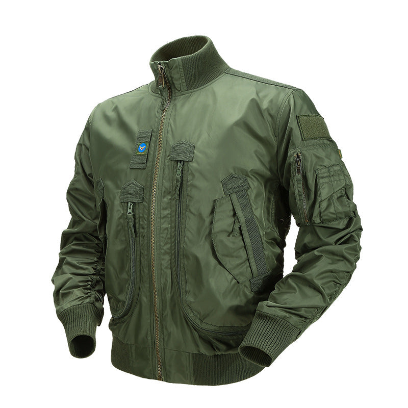Herren Leder-Pilotenjacke Vintage Style