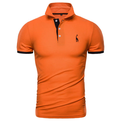 Elegantes Herren Polohemd Modern Slim Fit
