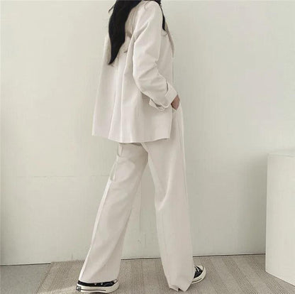 Damen Anzug Set Maßgeschneidert Langblazer Elegant