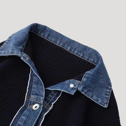 Damen Cardigan Jacke Frühjahr Lagenlook Modern