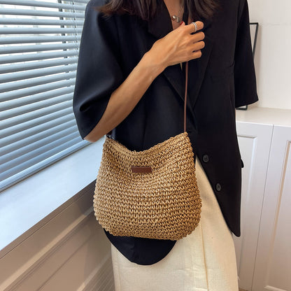 Damen Schultertasche Lässig Modern Groß