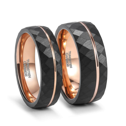 Edelstein Ring Turmalin Schwarz Modern Damenring