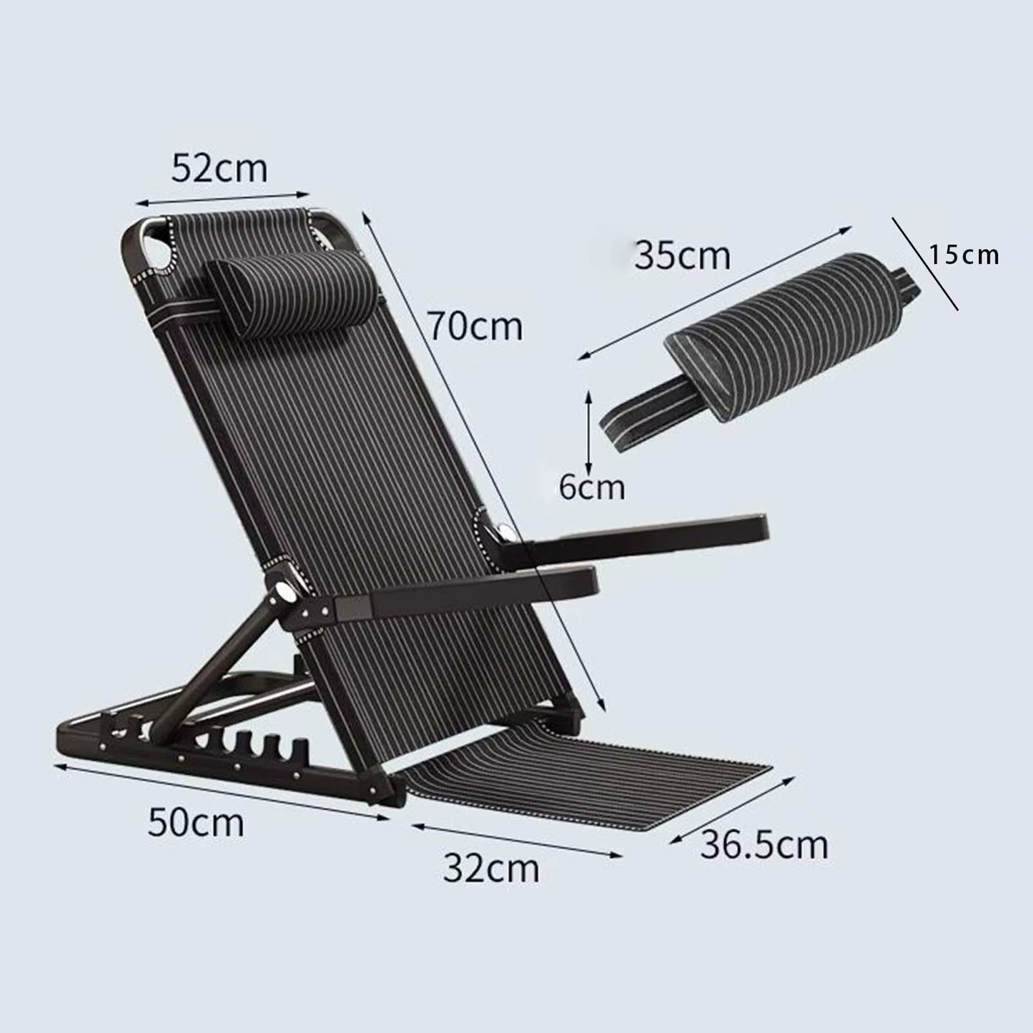 Komfortabler Relax Stuhl mit Rückenstütze Ergonomisch