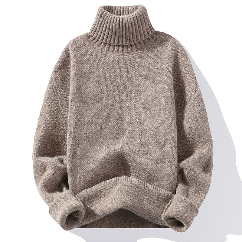 Strickpullover Rollkragen Warm Modern