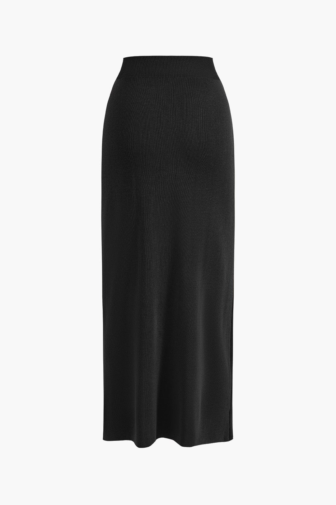 Strick-Set Damen Blazer Rock Kombination