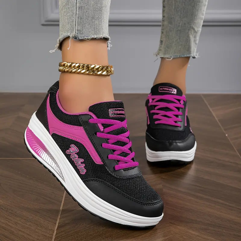 Bequeme Schuhe mit dicken Sohlen für Schmerzlinderung