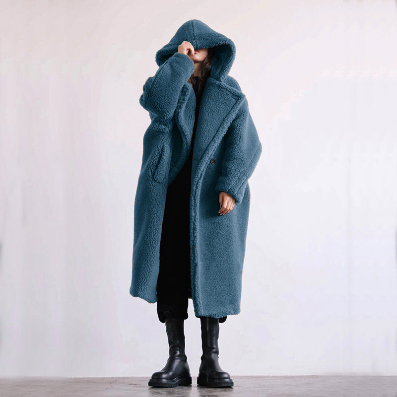 Modische Winterjacke Damen Warm Elegant