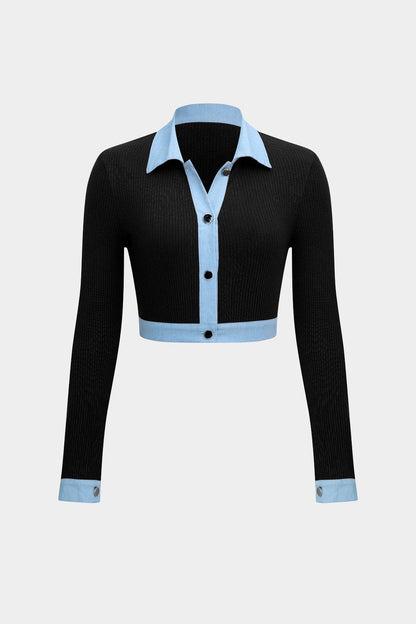 Damen Zweiteiler Set Hemd und Hose Elegant