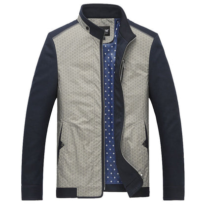 Herren Freizeitjacke mit geometrischem Muster Trendig