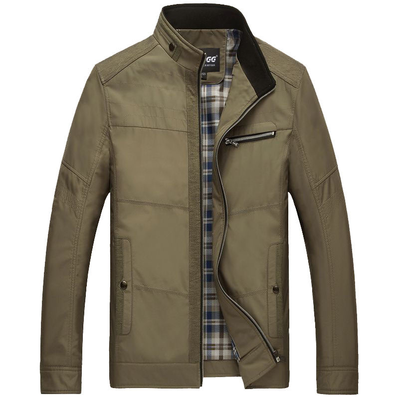 Herren Regenjacke Warm Thermofutter Wasserdicht Modern
