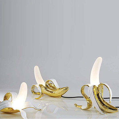Lustige Banane Tischleuchte Farbenfroh Spaßig