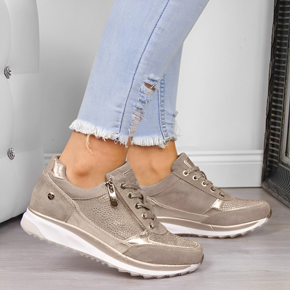 Sportschuhe Bequem Laufschuhe Schnellverschluss