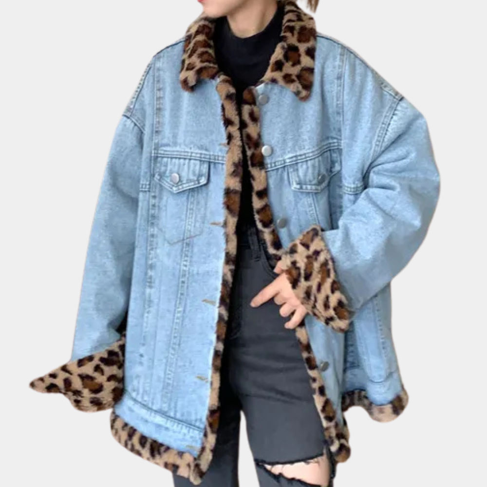 Wendbare Damen Denimjacke Herbst Modern - BerlinGlamour