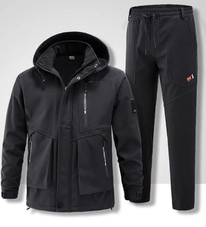Herren Outdoor-Set Fleece Warm Funktionell