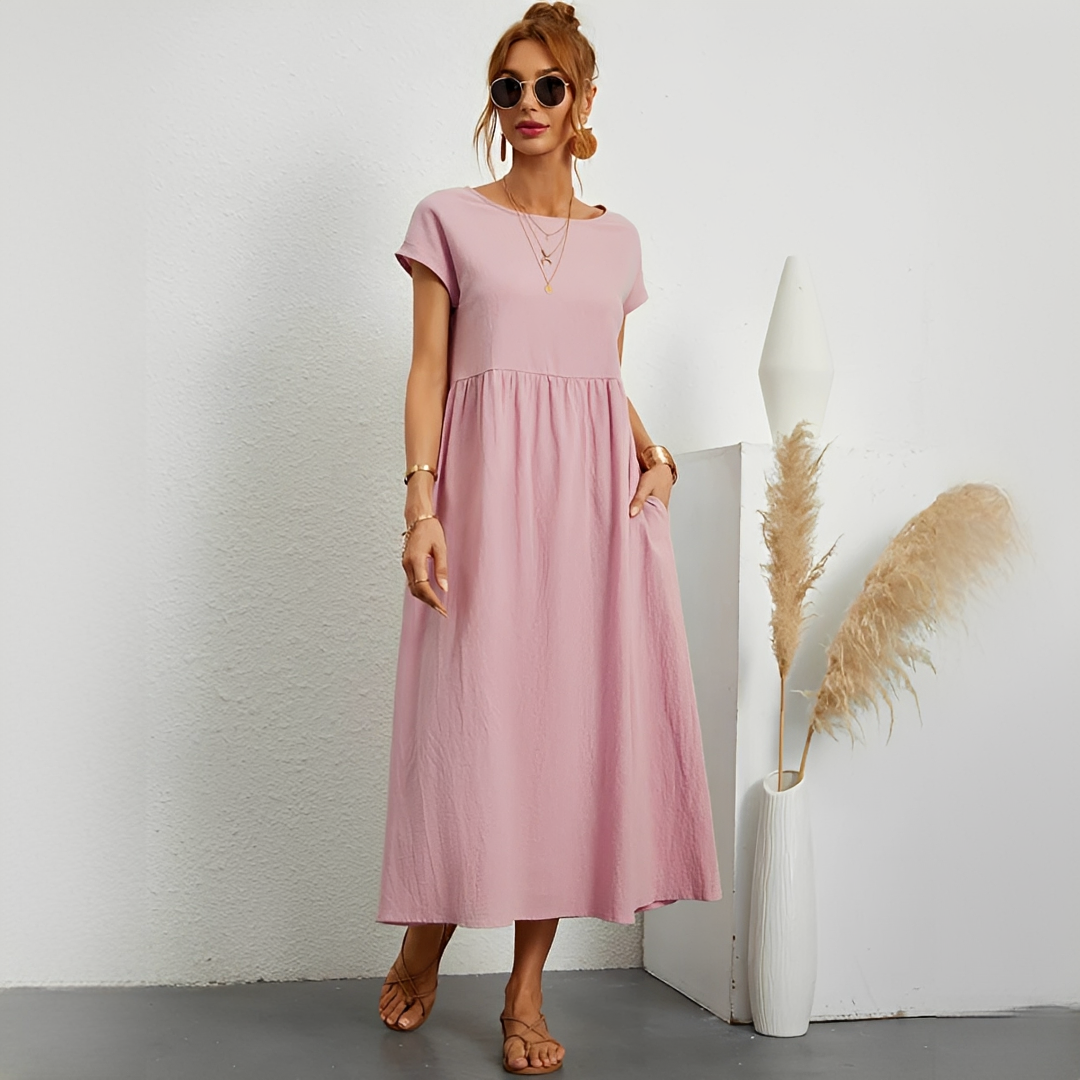Sommerkleid Damen Leicht Komfortabel Elegant