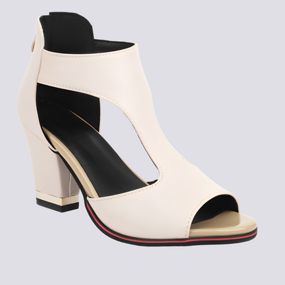 Damen Sandaletten Elegante Reißverschluss Schuhe